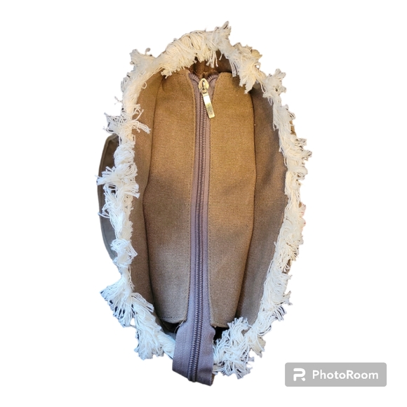 NWT Tropical Bliss Collection Jamaica Brown Jean Purse 👜 - Picture 3 of 4